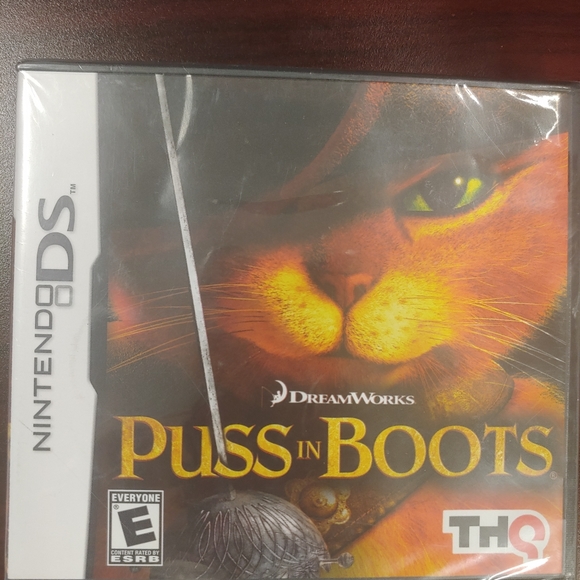 Puss In Boots Nintendo DS game new sealed